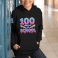 100 Days Of School Baseball Dripping Ice Cream 100th Day Graphic Youth Hoodie 100 Days Of School Baseball Dripping Ice Cream 100th Day Graphic Youth Hoodie