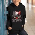 100 Days Of School Baseball Teacher 100 Days Smarter Student Graphic Youth Hoodie 100 Days Of School Baseball Teacher 100 Days Smarter Student Graphic Youth Hoodie