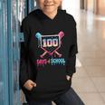 100 Days Of School Ice Cream Drip Baseball 100 Days Smarter Graphic Youth Hoodie 100 Days Of School Ice Cream Drip Baseball 100 Days Smarter Graphic Youth Hoodie