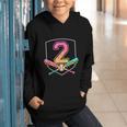 2nd Birthday Baseball Bat Ice-Cream Drip 2yrs Old Boys Kids Graphic Youth Hoodie 2nd Birthday Baseball Bat Ice-Cream Drip 2yrs Old Boys Kids Graphic Youth Hoodie