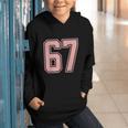 6 7 Number 67 Baseball Meme Tee For Women Graphic Youth Hoodie