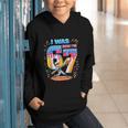 I Was 6 Now I'm 7 Baseball Birthday Boy For Teens Kids Graphic Youth Hoodie I Was 6 Now I'm 7 Baseball Birthday Boy For Teens Kids Graphic Youth Hoodie