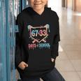 67 33 Days Of School Baseball Drip 100 Days Of School Graphic Youth Hoodie 67 33 Days Of School Baseball Drip 100 Days Of School Graphic Youth Hoodie