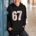 67 Baseball Six Seven 6 7 Meme 67 Graphic Youth Hoodie
