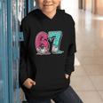 67 Ice Cream Drip Baseball Gen Alpha Slang Six Seven Meme Graphic Youth Hoodie