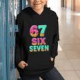 67 Ice Cream Drip Baseball Six Seven 6-7 Meme Teen Boy Graphic Youth Hoodie