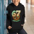 67 Ice Cream Drip Six Seven Baseball Graphic Youth Hoodie 67 Ice Cream Drip Six Seven Baseball Graphic Youth Hoodie