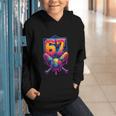 67 Meme Trendy Baseball Number 67 Player Six Seven Graphic Youth Hoodie 67 Meme Trendy Baseball Number 67 Player Six Seven Graphic Youth Hoodie