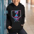 67 Six Seven Meme Baseball Ice Cream Drip 67 Gen Alpha Slang Graphic Youth Hoodie