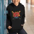 67 Sports Meme – Baseball Bats Number 6 7 Graphic Youth Hoodie