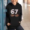 67 Trend Baseball Six Seven Number For Boys Men Graphic Youth Hoodie