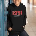 75 Year Old 1951 Classic Baseball Fan 75th Birthday Graphic Youth Hoodie 75 Year Old 1951 Classic Baseball Fan 75th Birthday Graphic Youth Hoodie