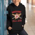 8 Year Old Boys Awesome Since 2018 Baseball Birthday Graphic Youth Hoodie 8 Year Old Boys Awesome Since 2018 Baseball Birthday Graphic Youth Hoodie