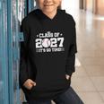 Back To School 2027 Baseball 2027 Graduation Class Of 2027 Graphic Youth Hoodie Back To School 2027 Baseball 2027 Graduation Class Of 2027 Graphic Youth Hoodie