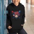 Baseball 10 Year Old Splash Drip 10th Birthday Boy Number 10 Graphic Youth Hoodie Baseball 10 Year Old Splash Drip 10th Birthday Boy Number 10 Graphic Youth Hoodie