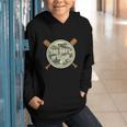 Baseball 100th Day Of School Camouflage Graphic Youth Hoodie