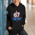 Baseball 67 Six Seven Gen Alpha Meme Drip Graphic Youth Hoodie Baseball 67 Six Seven Gen Alpha Meme Drip Graphic Youth Hoodie
