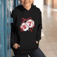 Baseball 67 Six Seven Gen Alpha Meme Valentine's Day Graphic Youth Hoodie Baseball 67 Six Seven Gen Alpha Meme Valentine's Day Graphic Youth Hoodie
