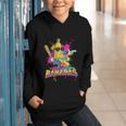 Baseball Banana Splatter Sports Kids Teens Graphic Youth Hoodie