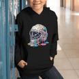 Baseball Catcher Mask Ice Cream Dripping Baseball Boys Graphic Youth Hoodie Baseball Catcher Mask Ice Cream Dripping Baseball Boys Graphic Youth Hoodie