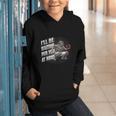 Baseball Catcher Waiting For You At Home Player Quote Graphic Youth Hoodie Baseball Catcher Waiting For You At Home Player Quote Graphic Youth Hoodie