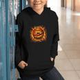 Baseball Drip Angry Lava Slime Ball Graphic Graphic Youth Hoodie