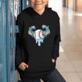 Baseball Drip Ice Cream Strong Character Graphic Youth Hoodie Baseball Drip Ice Cream Strong Character Graphic Youth Hoodie