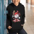 Baseball Drip Icecream Apparel Youth Boy Valentine Graphic Youth Hoodie Baseball Drip Icecream Apparel Youth Boy Valentine Graphic Youth Hoodie