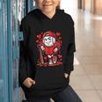 Baseball Drip Icecream Heart Red Valentine Day Boys Kids Graphic Youth Hoodie Baseball Drip Icecream Heart Red Valentine Day Boys Kids Graphic Youth Hoodie