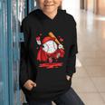 Baseball Drip Icecream Youth Boy Valentine Graphic Youth Hoodie