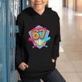 Baseball Drip Jersey Number 67 For Players & 67th Birthday Graphic Youth Hoodie Baseball Drip Jersey Number 67 For Players & 67th Birthday Graphic Youth Hoodie