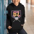 Baseball Drip Number 67 Fun Six Seven 6 7 Meme Graphic Youth Hoodie Baseball Drip Number 67 Fun Six Seven 6 7 Meme Graphic Youth Hoodie