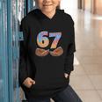 Baseball Drip Number 67 Player Six Seven Meme Graphic Youth Hoodie Baseball Drip Number 67 Player Six Seven Meme Graphic Youth Hoodie