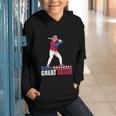 Make Baseball Great Again Donald Trump Baseball Graphic Youth Hoodie Make Baseball Great Again Donald Trump Baseball Graphic Youth Hoodie