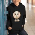 Baseball With Heart Hands Love Cute Baseball Graphic Youth Hoodie