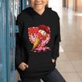 Baseball Heart Valentine Baseball Ice Cream Drip Boys Girls Graphic Youth Hoodie Baseball Heart Valentine Baseball Ice Cream Drip Boys Girls Graphic Youth Hoodie