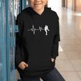 Baseball Heartbeat Pitcher Position Simple Line Art Graphic Youth Hoodie Baseball Heartbeat Pitcher Position Simple Line Art Graphic Youth Hoodie