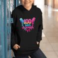 Baseball Ice Cream Drip 100 Days Of School Boys Girls 100th Graphic Youth Hoodie Baseball Ice Cream Drip 100 Days Of School Boys Girls 100th Graphic Youth Hoodie