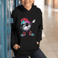 Baseball Ice Cream Drip Dabbing Sports Sprinkles For Boys Graphic Youth Hoodie Baseball Ice Cream Drip Dabbing Sports Sprinkles For Boys Graphic Youth Hoodie