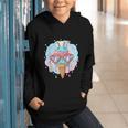 Baseball Ice Cream Heart Sunglasses Youth Boys Valentine Graphic Youth Hoodie Baseball Ice Cream Heart Sunglasses Youth Boys Valentine Graphic Youth Hoodie