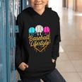 Baseball Lifestyle Baseball Drip Icecream Graphic Youth Hoodie Baseball Lifestyle Baseball Drip Icecream Graphic Youth Hoodie