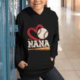 Baseball Nana Baseball Heart Family Matching Graphic Youth Hoodie Baseball Nana Baseball Heart Family Matching Graphic Youth Hoodie