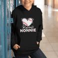 Baseball Nonnie Baseball Heart Graphic Youth Hoodie Baseball Nonnie Baseball Heart Graphic Youth Hoodie