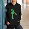 Baseball Shamrock St Patrick's Day Saint Paddy's Graphic Youth Hoodie