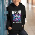 Bruh It's My 67 33 Days Of School Baseball 100 Days Smarter Graphic Youth Hoodie Bruh It's My 67 33 Days Of School Baseball 100 Days Smarter Graphic Youth Hoodie