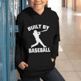 Built By Baseball Baseball For Men Women Boys Players Graphic Youth Hoodie