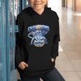 Champions 2025 Baseball Retro Athletic Celebration Theme Graphic Youth Hoodie Champions 2025 Baseball Retro Athletic Celebration Theme Graphic Youth Hoodie