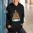 Christmas Baseball Tree Lights Xmas Graphic Youth Hoodie Christmas Baseball Tree Lights Xmas Graphic Youth Hoodie