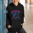 Cool Baseball F Caw F Crow Fcawf Raven Fawk Off Bird Graphic Youth Hoodie Cool Baseball F Caw F Crow Fcawf Raven Fawk Off Bird Graphic Youth Hoodie