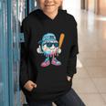 Cool Ice Cream Drip Baseball Drip For Boys Sports Kids Graphic Youth Hoodie Cool Ice Cream Drip Baseball Drip For Boys Sports Kids Graphic Youth Hoodie